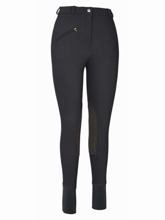 Tuffrider Ladies Ribb Knee Patch Breeches