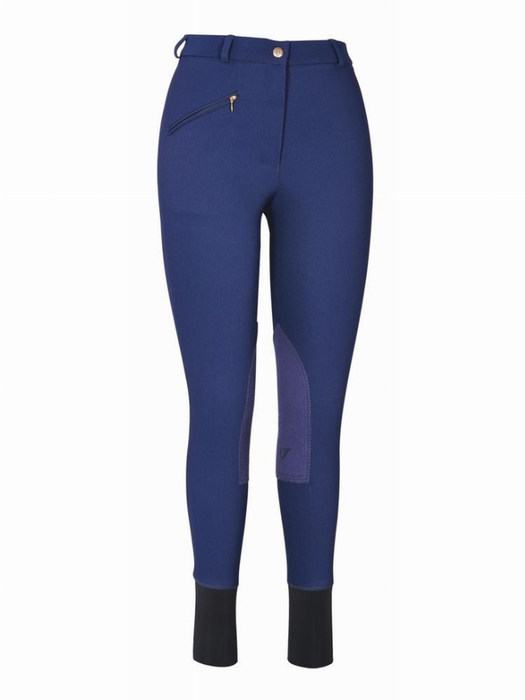 Tuffrider Ladies Ribb Knee Patch Breeches