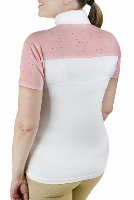 Equine Couture Ladies Magda Equicool Short Sleeve Show Shirt