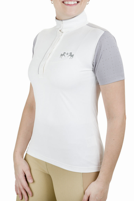 Equine Couture Ladies Magda Equicool Short Sleeve Show Shirt