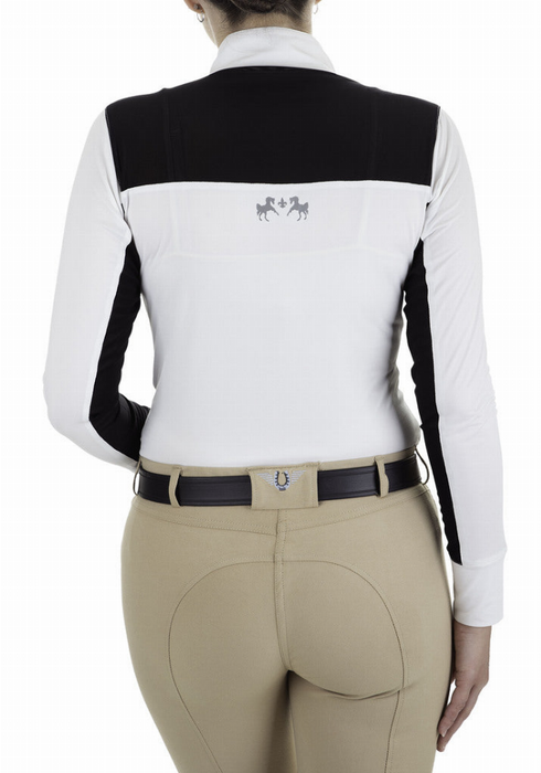 Equine Couture Ladies Nicolette Equicool Long Sleeve Show Shirt