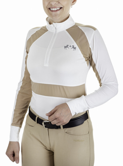 Equine Couture Ladies Nicolette Equicool Long Sleeve Show Shirt