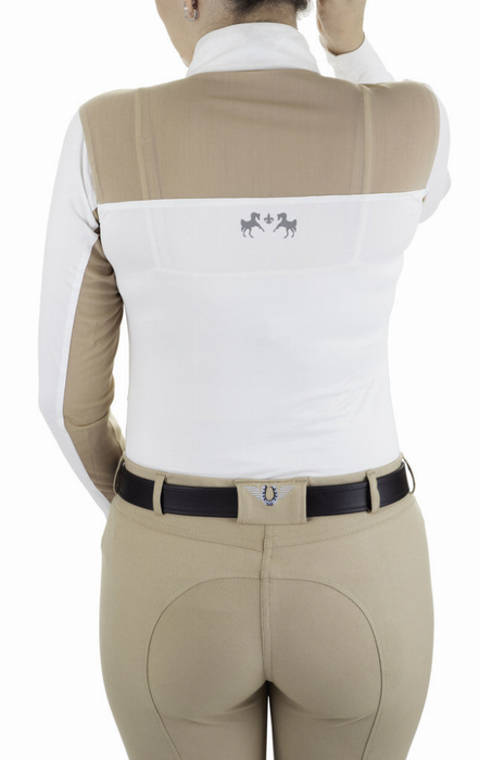 Equine Couture Ladies Nicolette Equicool Long Sleeve Show Shirt