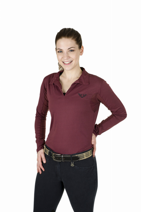 Tuffrider Ladies Taylor Long Sleeve Polo