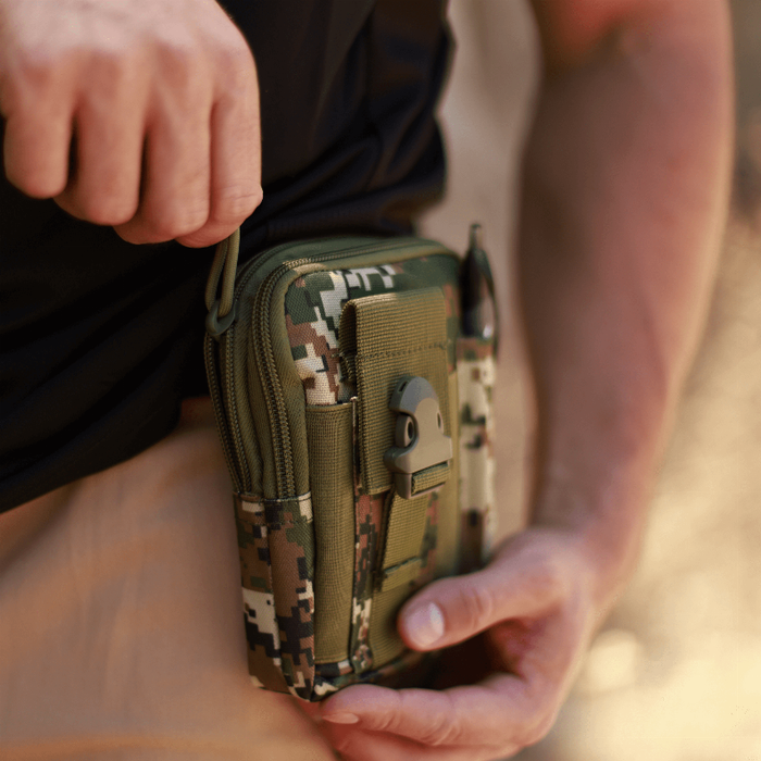 Tactical Molle Military Pouch Waist Bag For Hiking And Outdoor Activities
