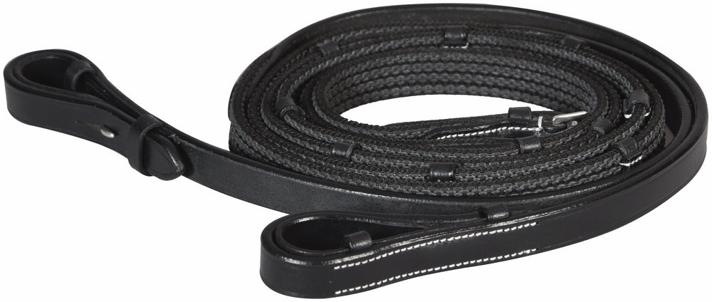 Henri De Rivel Pro Rubber Lined Web Reins