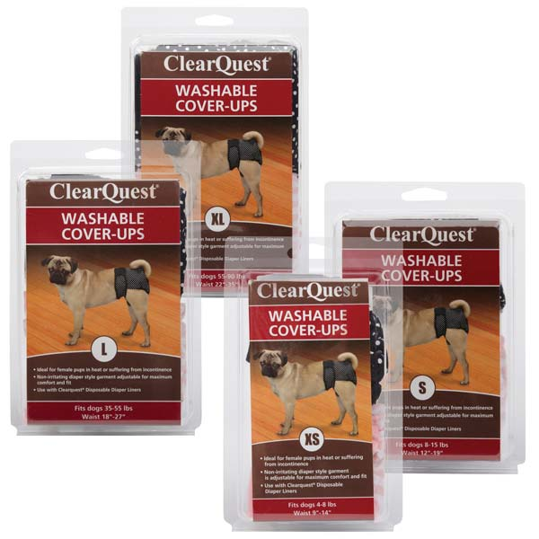 Cq Washable Cover-up 2pk