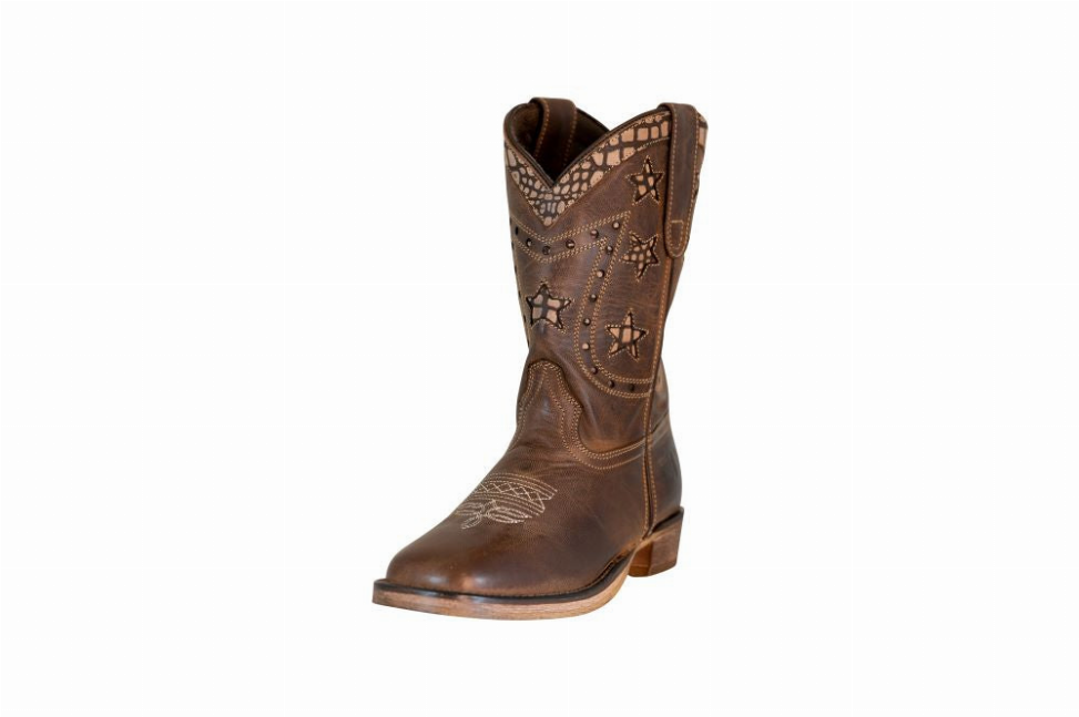 Tuffrider Toddler's Rocky Mountain Square Toe Western Boot