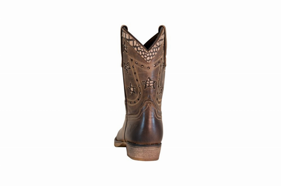 Tuffrider Toddler's Rocky Mountain Square Toe Western Boot