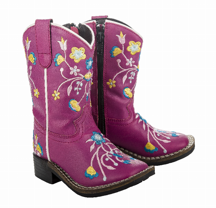 Tuffrider Toddler Floral Cowgirl Western Boot