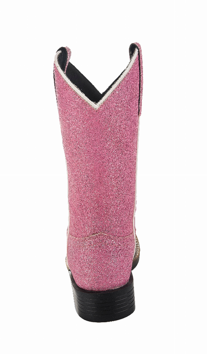 Tuffrider Toddler Pink Glitter Western Boot