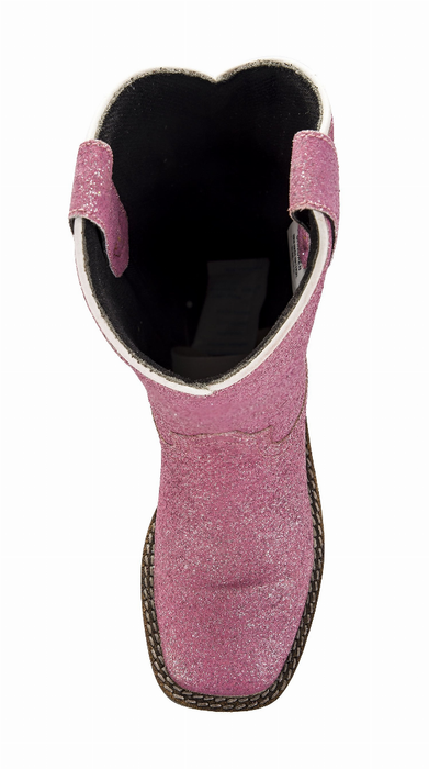 Tuffrider Toddler Pink Glitter Western Boot