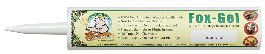 Just Scentsational Fox Urine Predator Scent Gel 10" Tube