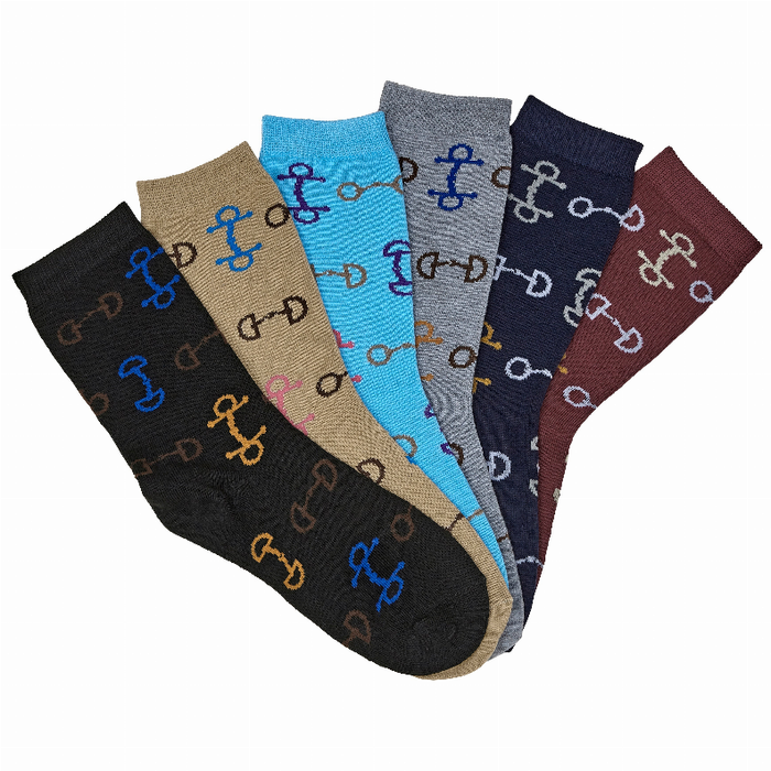 Awst Int'l Ladies' "lila" Snaffle Bits Crew Socks