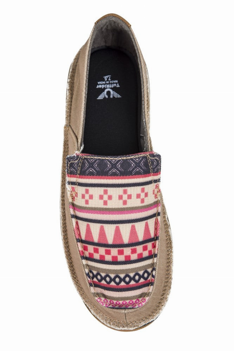 Tuffrider Women Slip-on Canvas Graphix Shoes