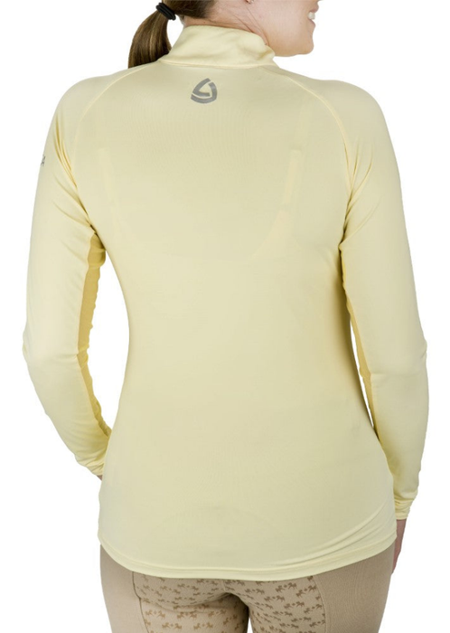 Lettia Women Quarter-zip Neck Upf 50+ Sun Shirt