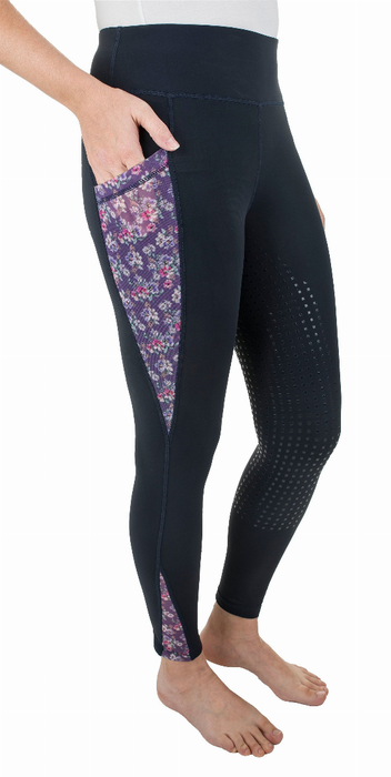 Tuffrider Ladies Minerva 3 Season Printed Full Seat Tights