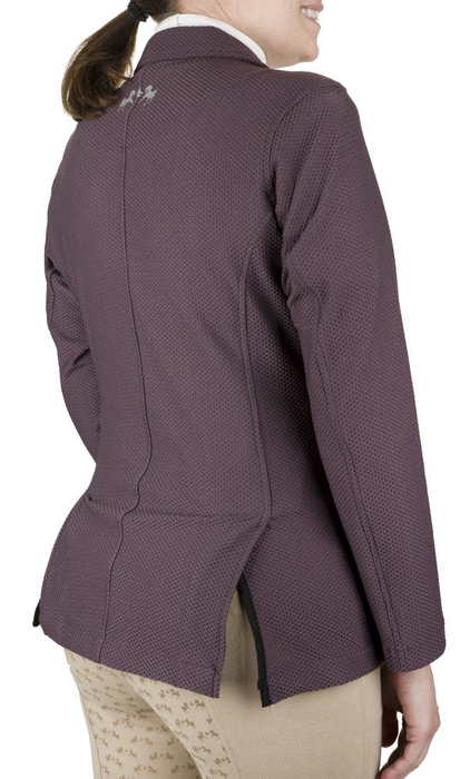 Equine Couture Women Equivent 4-snap Button Show Coat