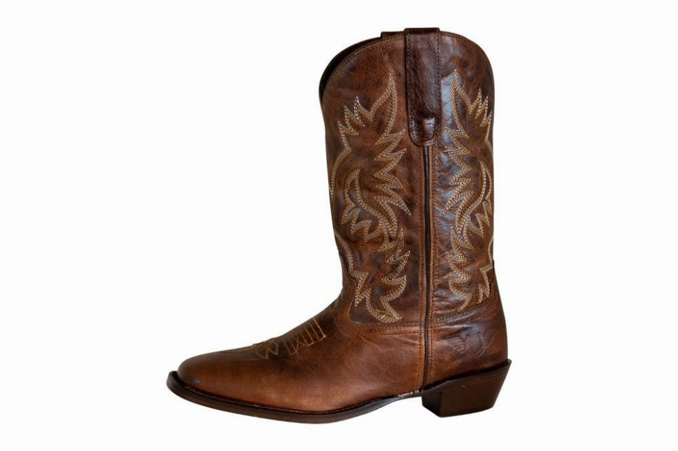 Tuffrider Women Moran Leather Square Toe Western Boots