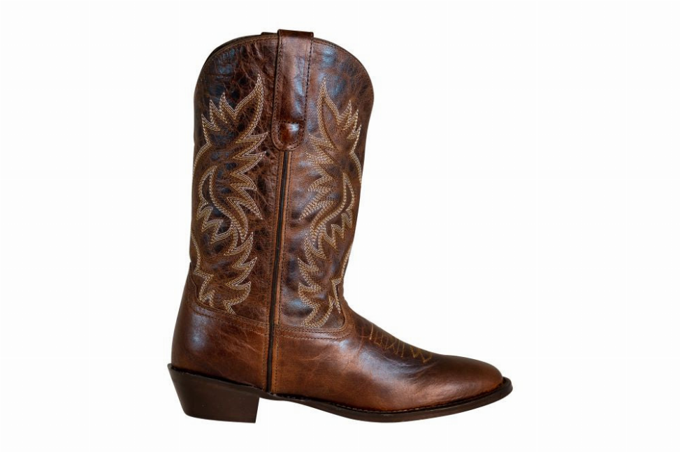 Tuffrider Women Moran Leather Square Toe Western Boots