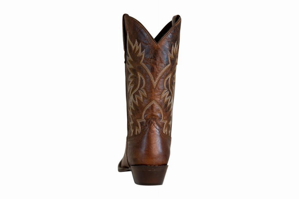 Tuffrider Women Moran Leather Square Toe Western Boots