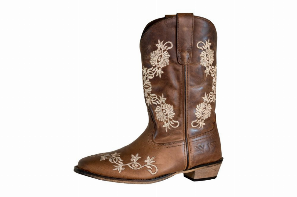 Tuffrider Ladies Mormon Square Toe Western Boot