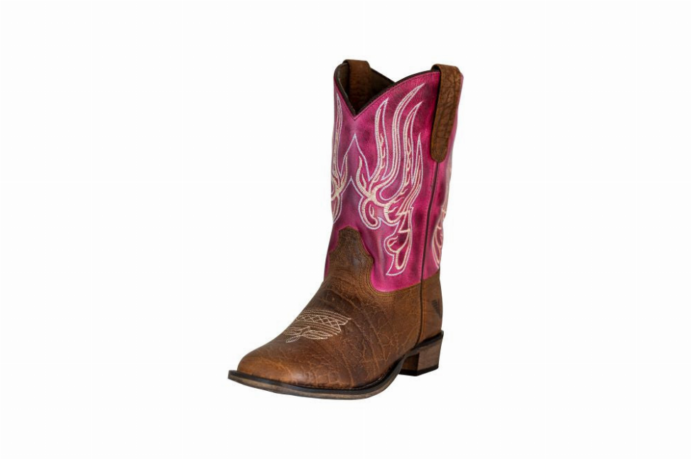 Tuffrider Children's Arches Square Toe Western Boot