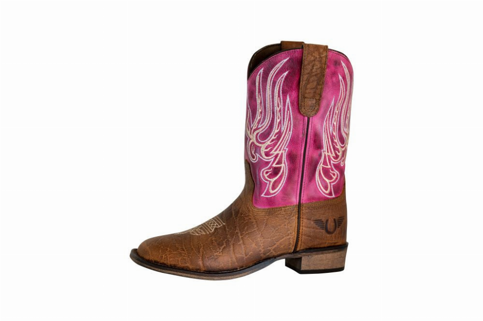 Tuffrider Children's Arches Square Toe Western Boot