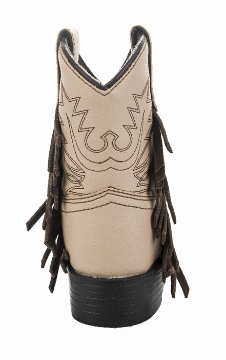 Tuffrider Youth Tan Fringe Bootie