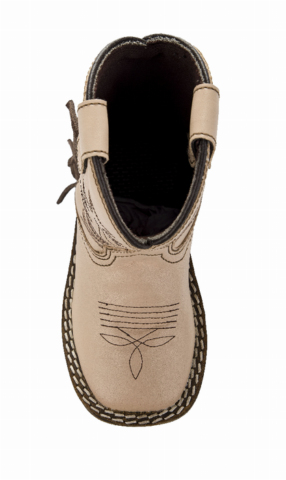 Tuffrider Youth Tan Fringe Bootie