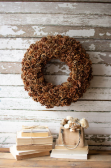 Pinecone Wreath