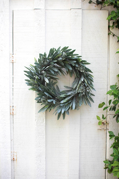 Artificial Eucalyptus Wreath