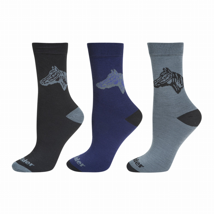 Tuffrider Ladies Starter Socks (3 Pack)