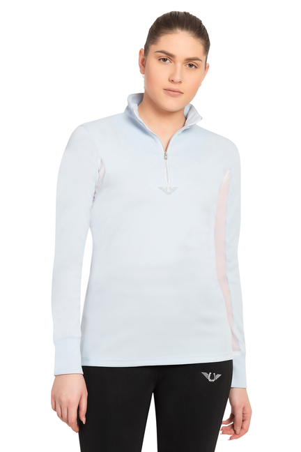 Tuffrider Ladies Ventilated Technical Long Sleeve Sport Shirt