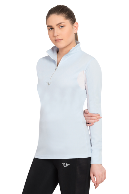 Tuffrider Ladies Ventilated Technical Long Sleeve Sport Shirt