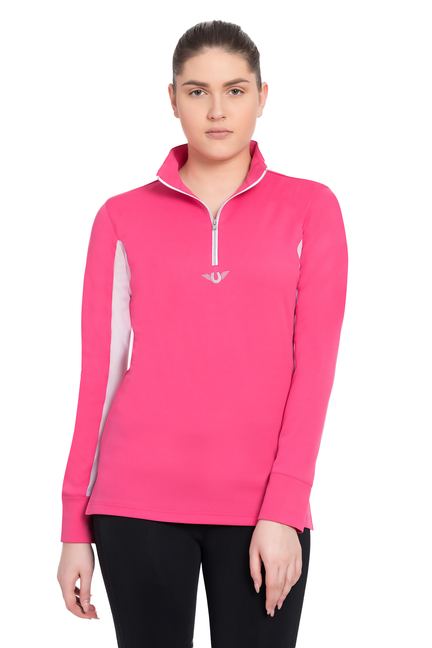 Tuffrider Ladies Ventilated Technical Long Sleeve Sport Shirt