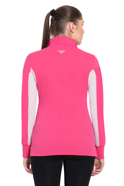 Tuffrider Ladies Ventilated Technical Long Sleeve Sport Shirt