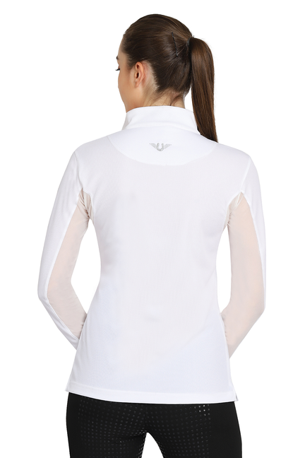 Tuffrider Ladies Ventilated Technical Long Sleeve Sport Shirt