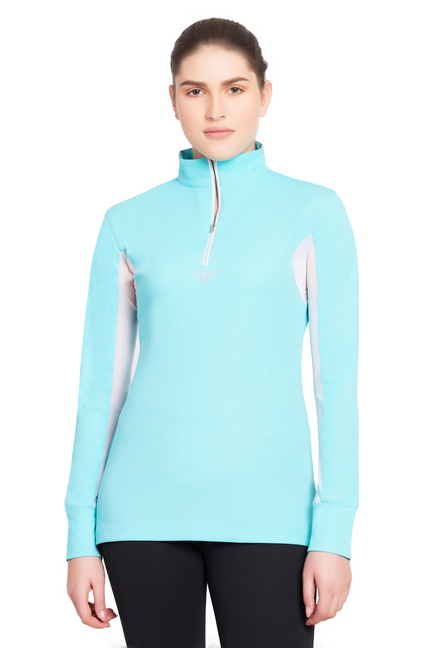 Tuffrider Ladies Ventilated Technical Long Sleeve Sport Shirt