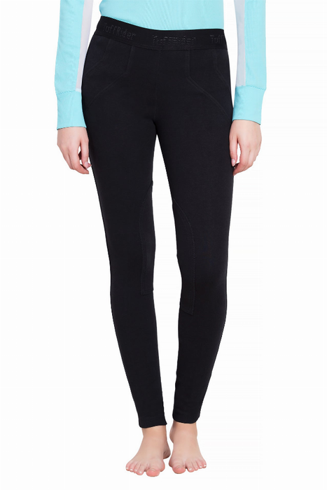 Tuffrider Ladies Cotton Schoolers Riding Tights