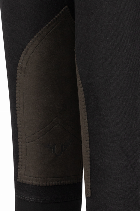 Tuffrider Children's Cotton Pull-on Knee Patch Breeches