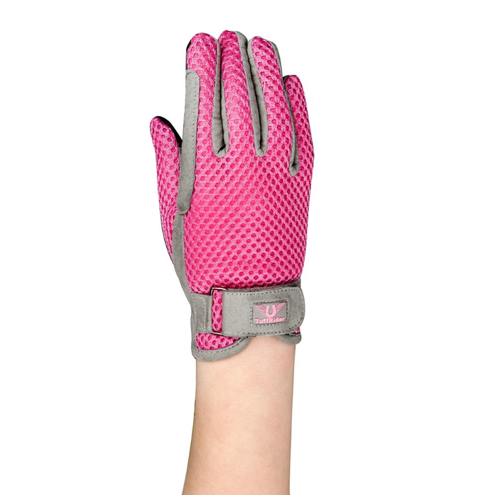 Tuffrider Children's Double Up Air Mesh Half Chap And Glove Set