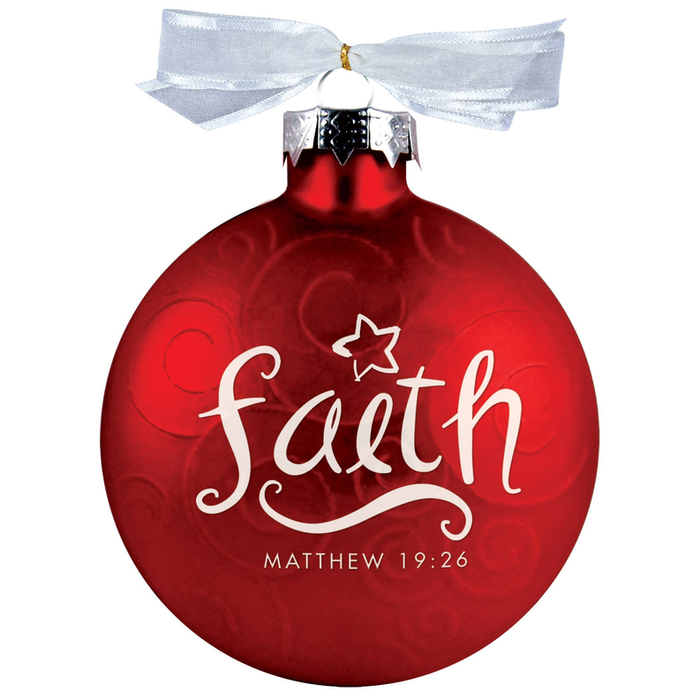 Christmas Ornament-glass-swirls-faith