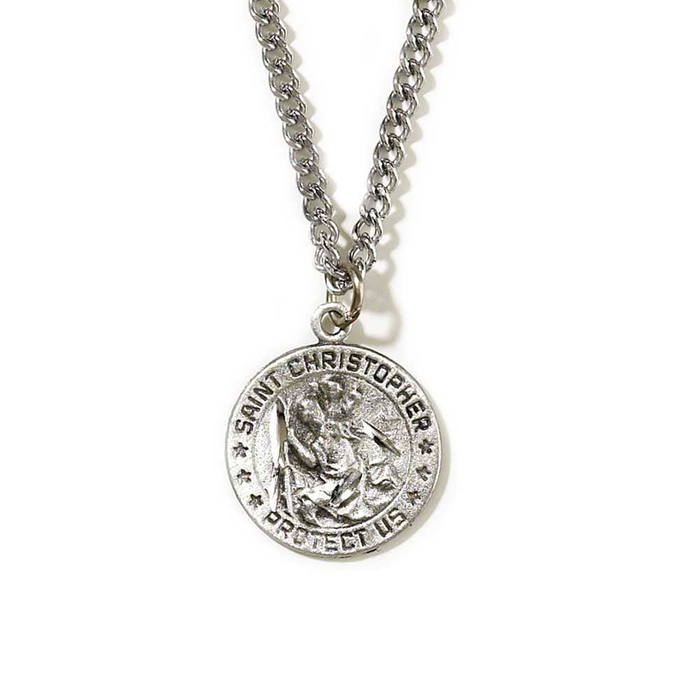 Nk-pwt St Christopher-18 Medallion