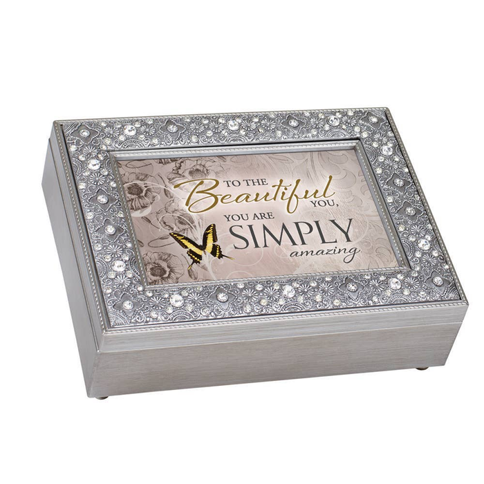 Beautiful You Simply Amazing Stamped Box