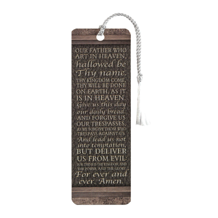 The Lord's Prayer Tassel Bookmark