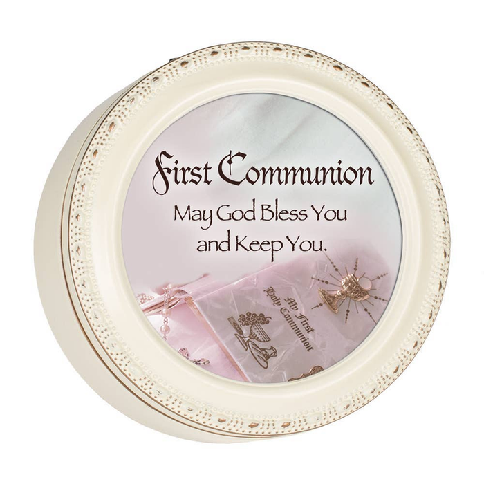 First Communion Script Ivory