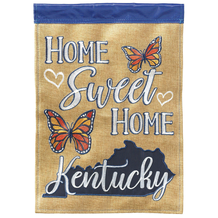 Weet Home Kentucky Flag Applique