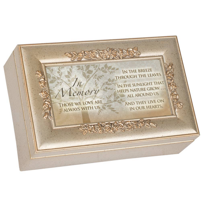 In Memory Silver Pr Music Box