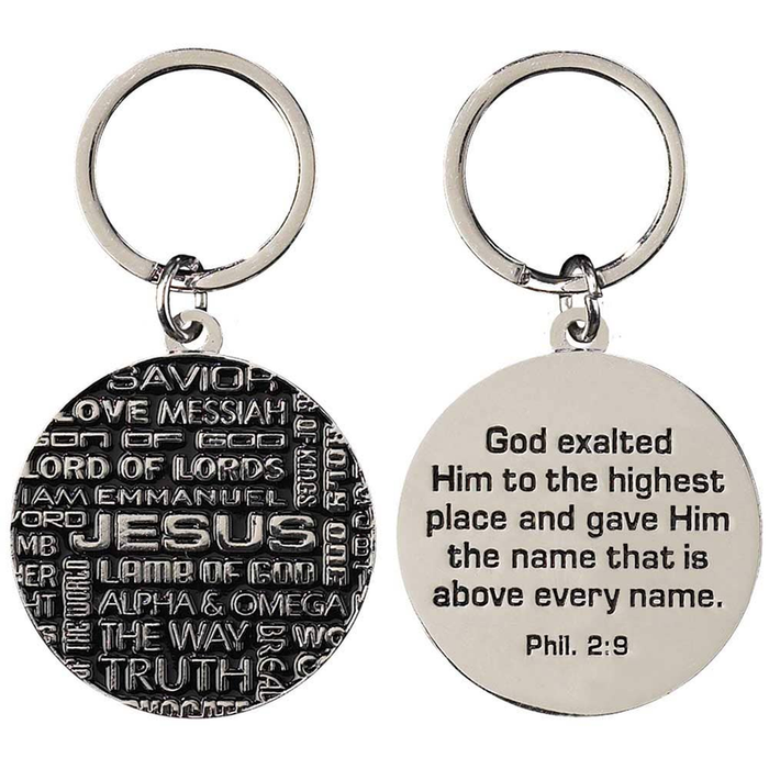 Names Of Jesus Keyring